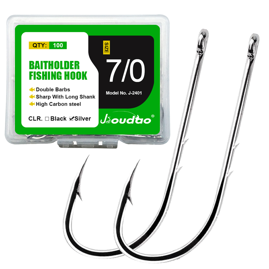 Fishing Hooks 100Pcs Baitholde - đánh giá và giá Fishing Hook Offset