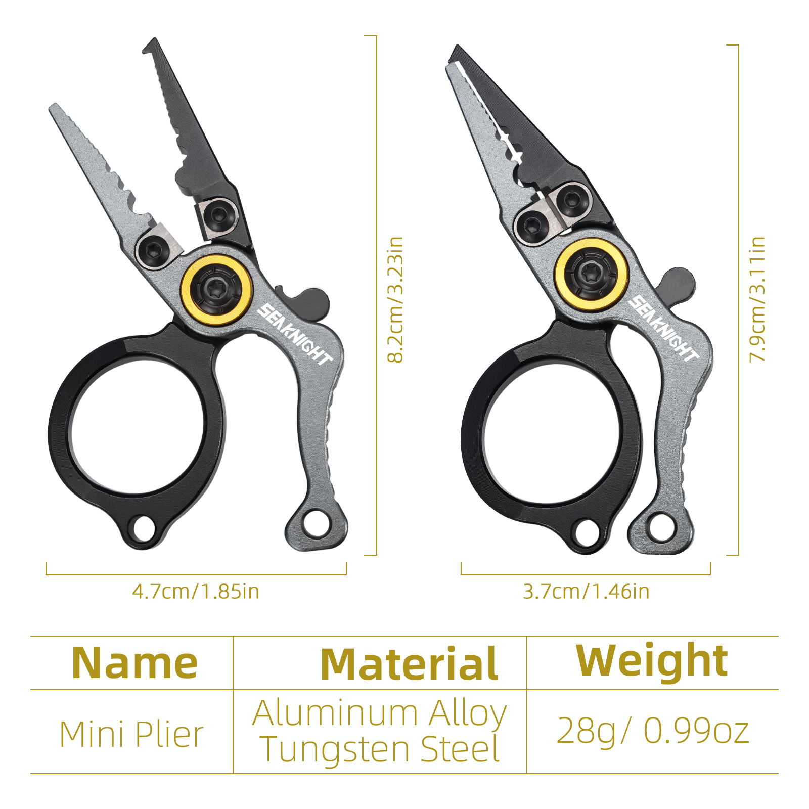 SeaKnight Brand Fishing Pliers - đánh giá và giá Fishing Hook Remover
